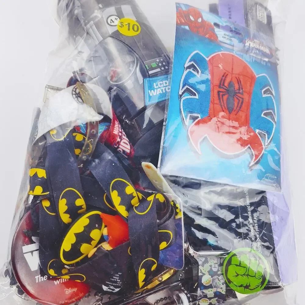 Disney Men's Mix Pop Culture Mystery Jewelry Bundle – 1.12 Pound AS-IS Lot A10